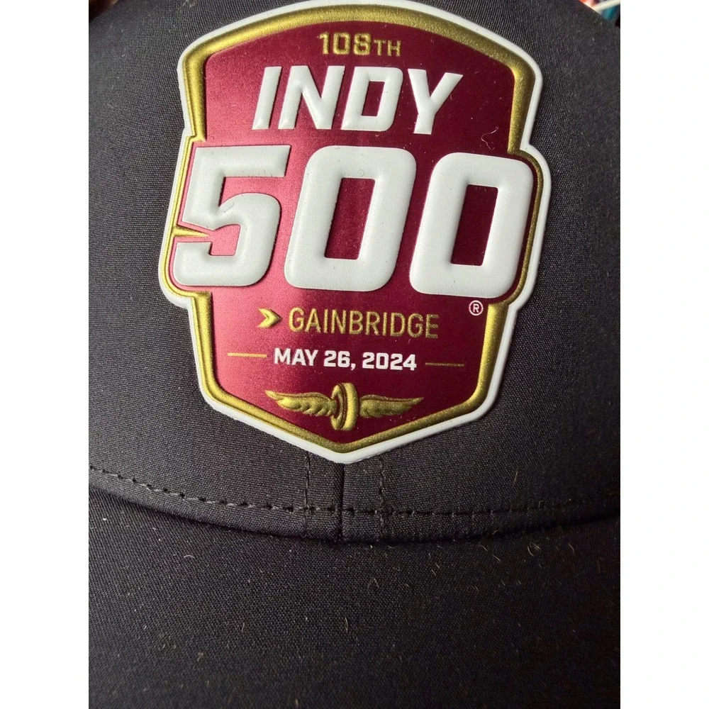 Indy 500 108th Gainbridge Limited Edition Hat Black May 26‎ 2024 779 of 2024 Cap